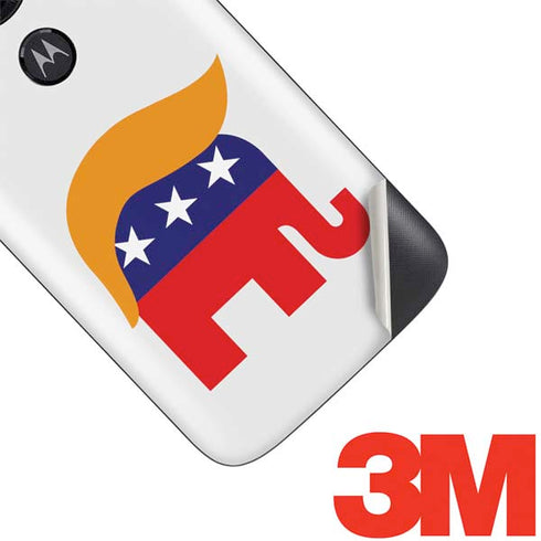 Republican Trump Hair Moto E5 Play Skin