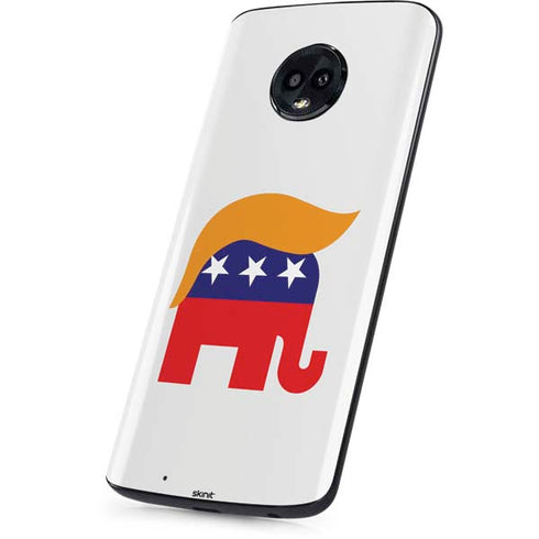 Republican Trump Hair Moto G6 Skin