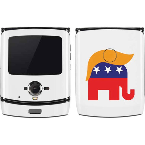 Republican Trump Hair Motorola RAZR Skin