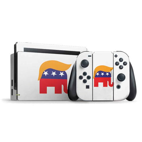 Republican Trump Hair Nintendo Switch Bundle Skin