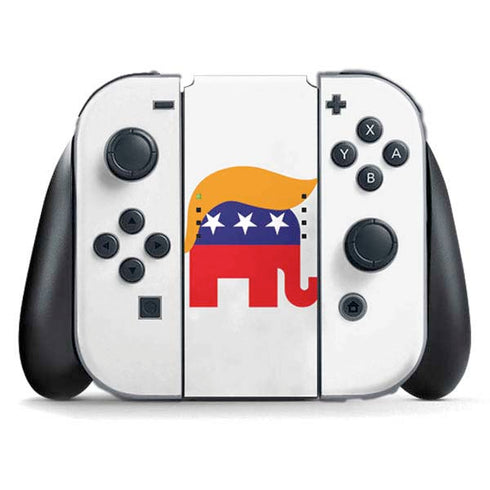 Republican Trump Hair Nintendo Switch (2017-2021) Joy-Con Controller Skin