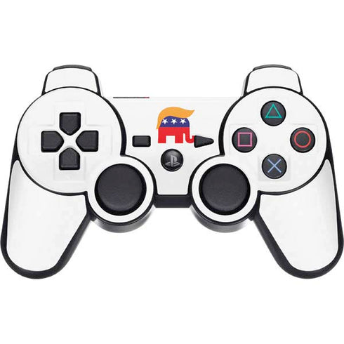 Republican Trump Hair PS3 Dual Shock wireless controller Skin
