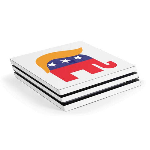Republican Trump Hair PS4 Pro Console Skin