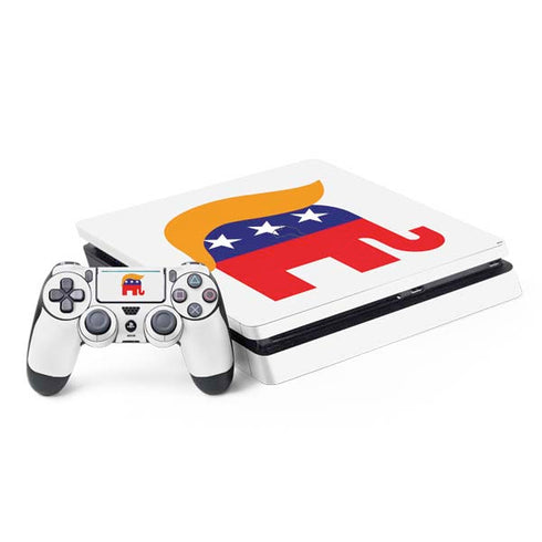 Republican Trump Hair PS4 Slim Bundle Skin
