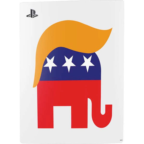 Republican Trump Hair PS5 Console Skin