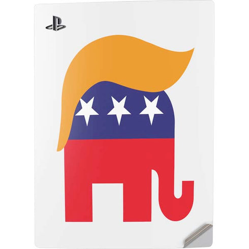 Republican Trump Hair PS5 Digital Edition Console Skin