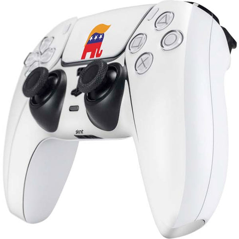 Republican Trump Hair PS5 Controller Skin