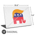 Republican Trump Hair Universal Laptop 13in (10.6 x 7.6in) Skin
