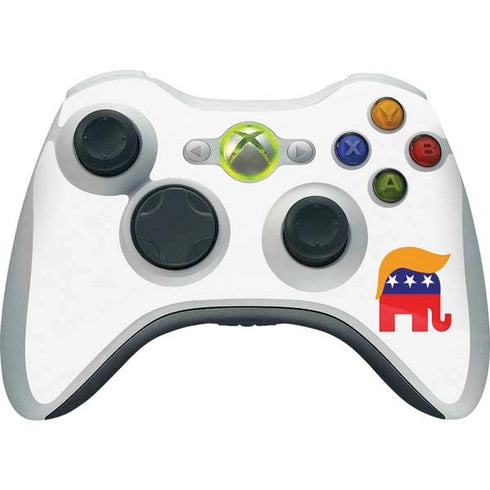 Republican Trump Hair Xbox 360 Wireless Controller Skin