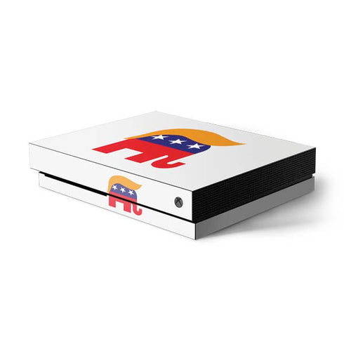 Republican Trump Hair Xbox One X Console Skin