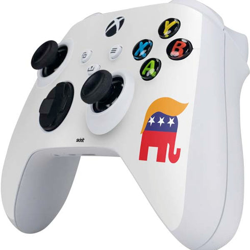 Republican Trump Hair Xbox Series S Controller Skin