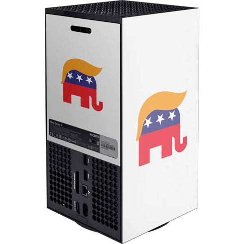 Republican Trump Hair Xbox Series X Console Skin