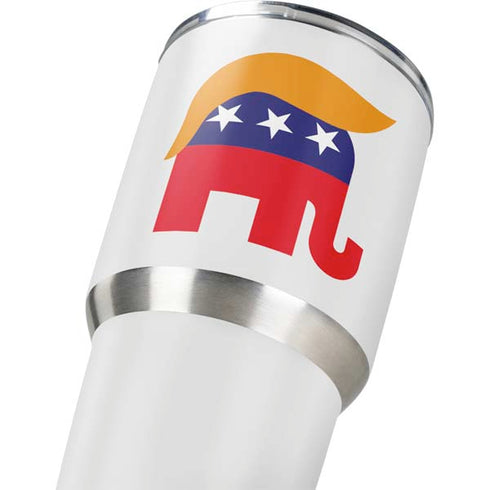 Republican Trump Hair Yeti 30oz Rambler Tumbler Skin