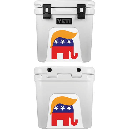 Republican Trump Hair YETI Roadie 24 Hard Cooler Skin