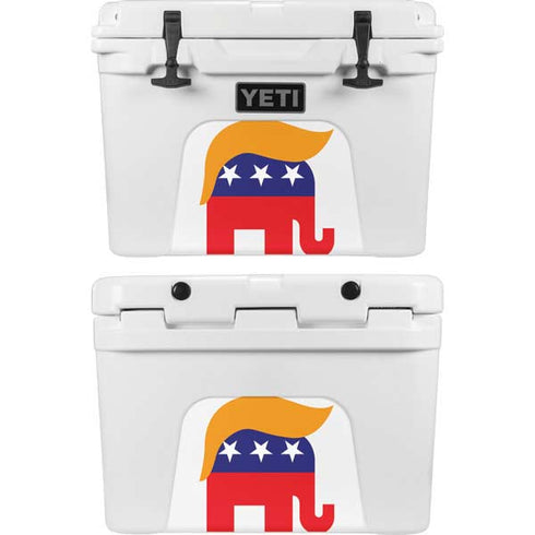 Republican Trump Hair YETI Tundra 35 Hard Cooler Skin