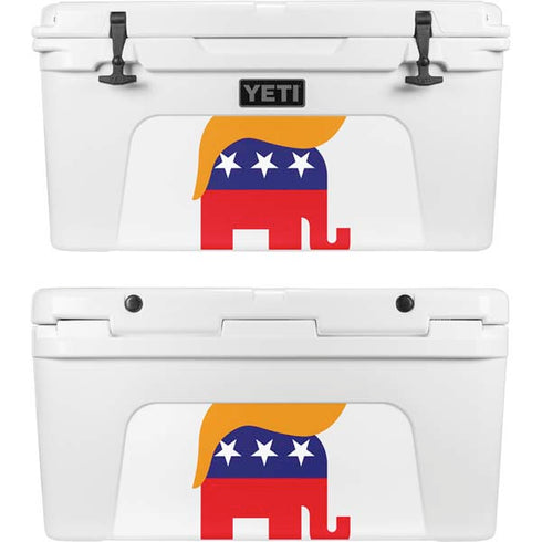 Republican Trump Hair YETI Tundra 75 Hard Cooler Skin