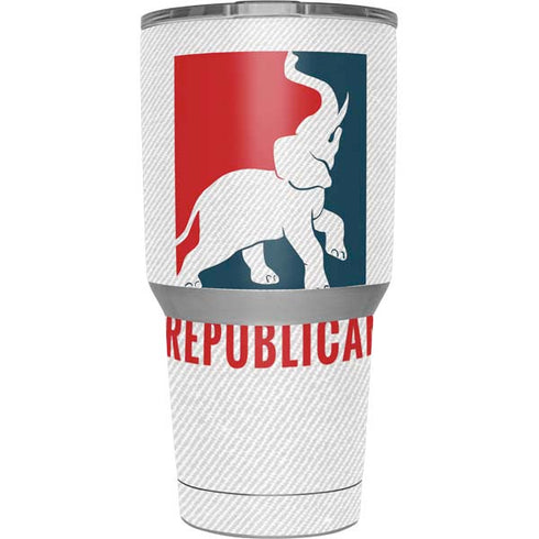 Republican Yeti 30oz Rambler Tumbler Skin