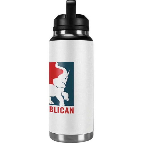 Republican YETI Rambler 36oz Bottle Skin