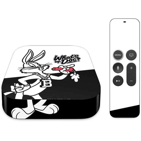Looney Tunes Retro Bugs Bunny Apple TV Skin
