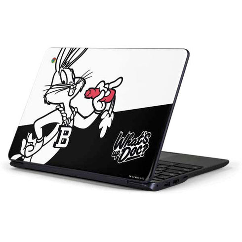 Looney Tunes Retro Bugs Bunny Samsung Chromebook Skin