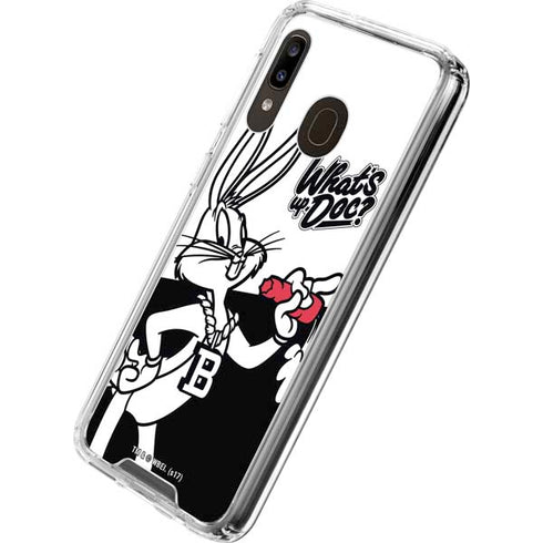 Looney Tunes Retro Bugs Bunny Galaxy A30 Clear Case