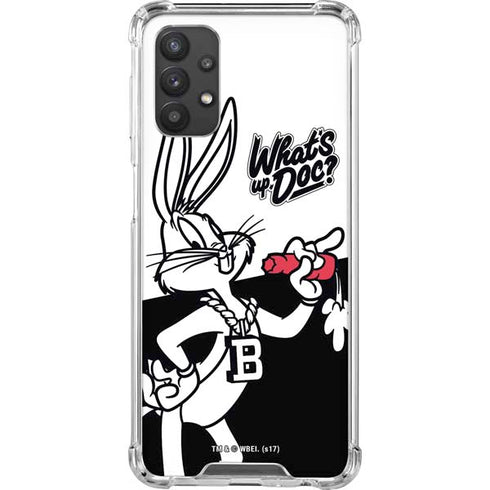 Looney Tunes Retro Bugs Bunny Galaxy A32 5G Clear Case