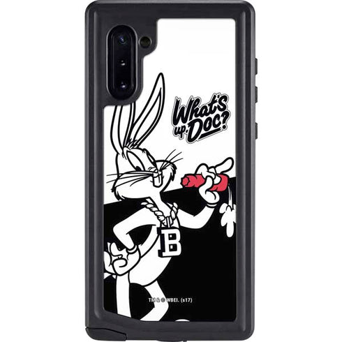 Looney Tunes Retro Bugs Bunny Galaxy Note 10 Waterproof Case