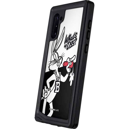 Looney Tunes Retro Bugs Bunny Galaxy Note 10 Waterproof Case