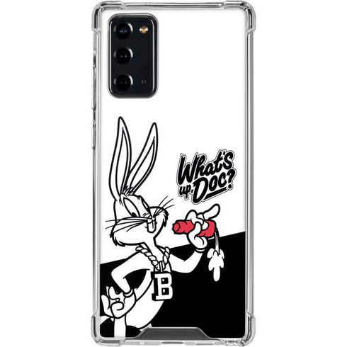 Looney Tunes Retro Bugs Bunny Galaxy Note20 5G Clear Case