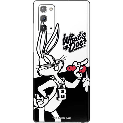Looney Tunes Retro Bugs Bunny Galaxy Note20 5G Skin