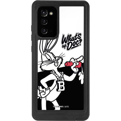 Looney Tunes Retro Bugs Bunny Galaxy Note20 5G Waterproof Case