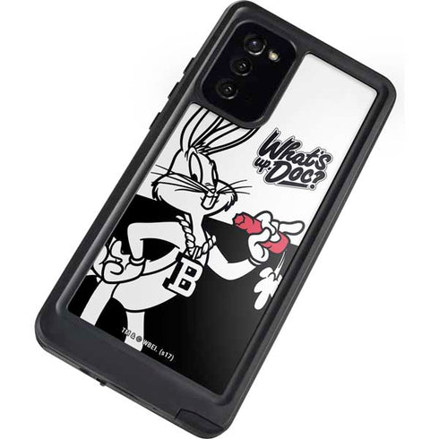 Looney Tunes Retro Bugs Bunny Galaxy Note20 5G Waterproof Case
