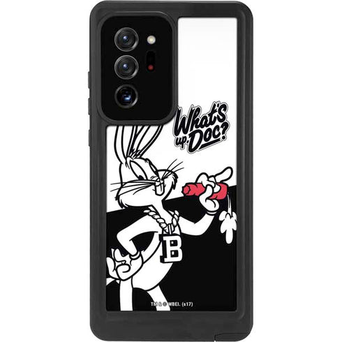 Looney Tunes Retro Bugs Bunny Galaxy Note20 Ultra 5G Waterproof Case