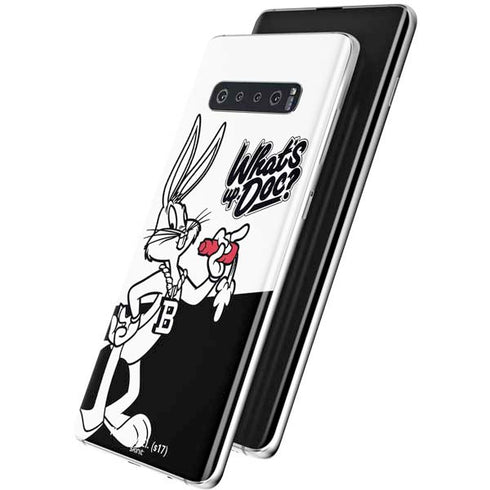 Looney Tunes Retro Bugs Bunny Galaxy S10 Plus Skin