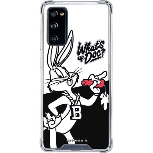 Looney Tunes Retro Bugs Bunny Galaxy S20 FE Clear Case