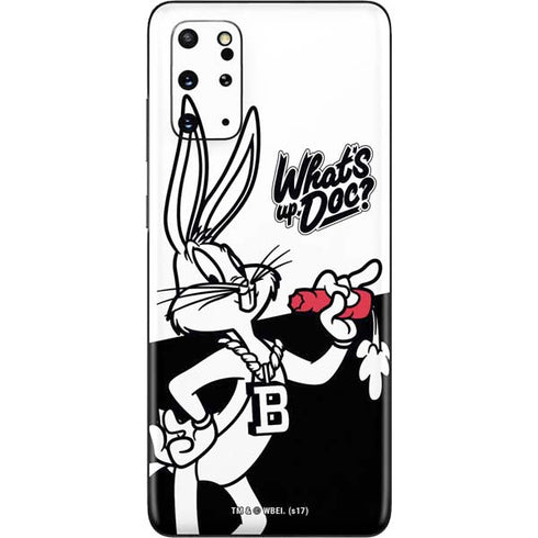 Looney Tunes Retro Bugs Bunny Galaxy S20 Plus Skin