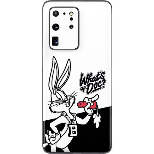 Looney Tunes Retro Bugs Bunny Galaxy S20 Ultra 5G Skin