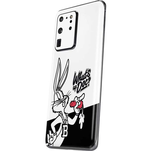 Looney Tunes Retro Bugs Bunny Galaxy S20 Ultra 5G Skin