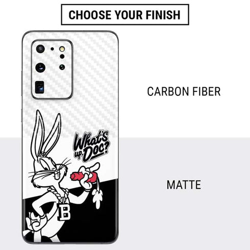 Looney Tunes Retro Bugs Bunny Galaxy S20 Ultra 5G Skin