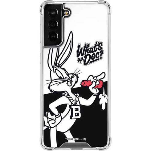 Looney Tunes Retro Bugs Bunny Galaxy S21 FE Clear Case