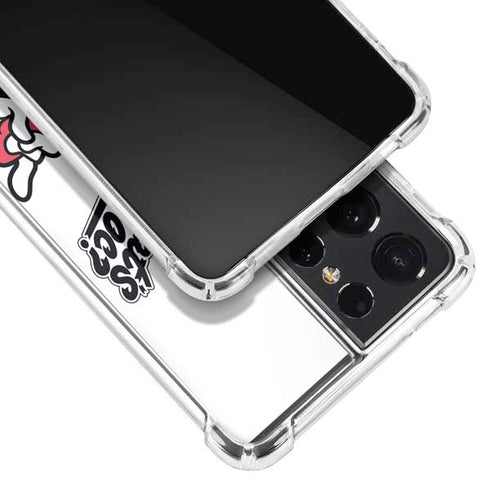 Looney Tunes Retro Bugs Bunny Galaxy S21 Ultra 5G Clear Case