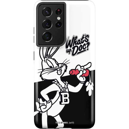 Looney Tunes Retro Bugs Bunny Galaxy S21 Ultra 5G Pro Case