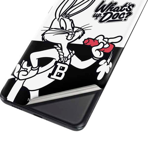 Looney Tunes Retro Bugs Bunny Galaxy S21 Ultra 5G Skin