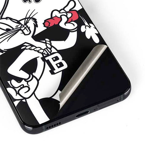 Looney Tunes Retro Bugs Bunny Galaxy S22 Skin