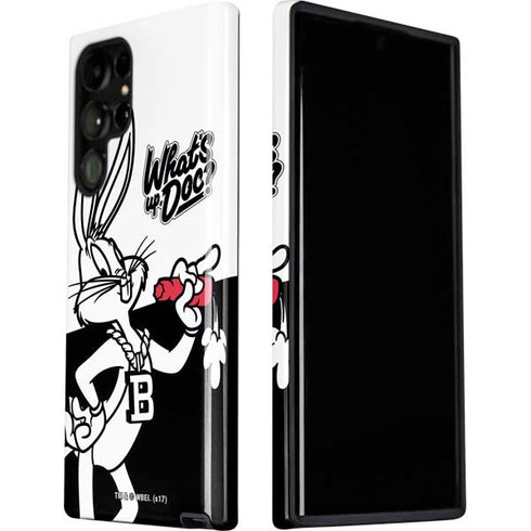 Looney Tunes Retro Bugs Bunny Galaxy S22 Ultra Pro Case