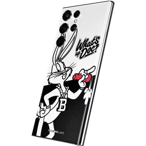 Looney Tunes Retro Bugs Bunny Galaxy S22 Ultra Skin