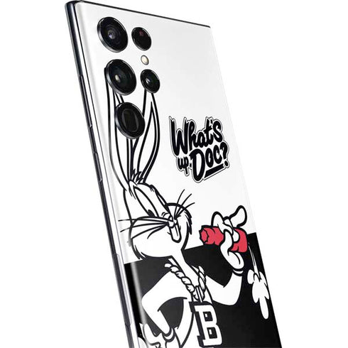 Looney Tunes Retro Bugs Bunny Galaxy S22 Ultra Skin