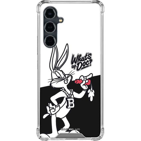 Looney Tunes Retro Bugs Bunny Galaxy S23 FE Clear Case