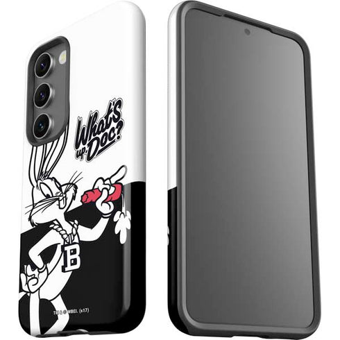 Looney Tunes Retro Bugs Bunny Galaxy S23 Plus Pro Case