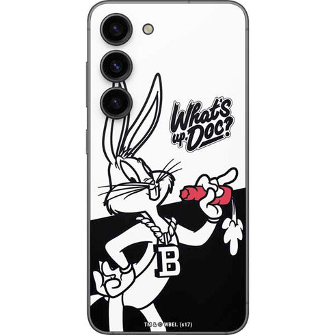 Looney Tunes Retro Bugs Bunny Galaxy S23 Skin